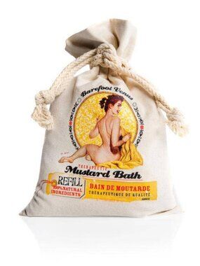 Barefoor Venus MUSTARD Body Soak Bag 2.2 lbs
